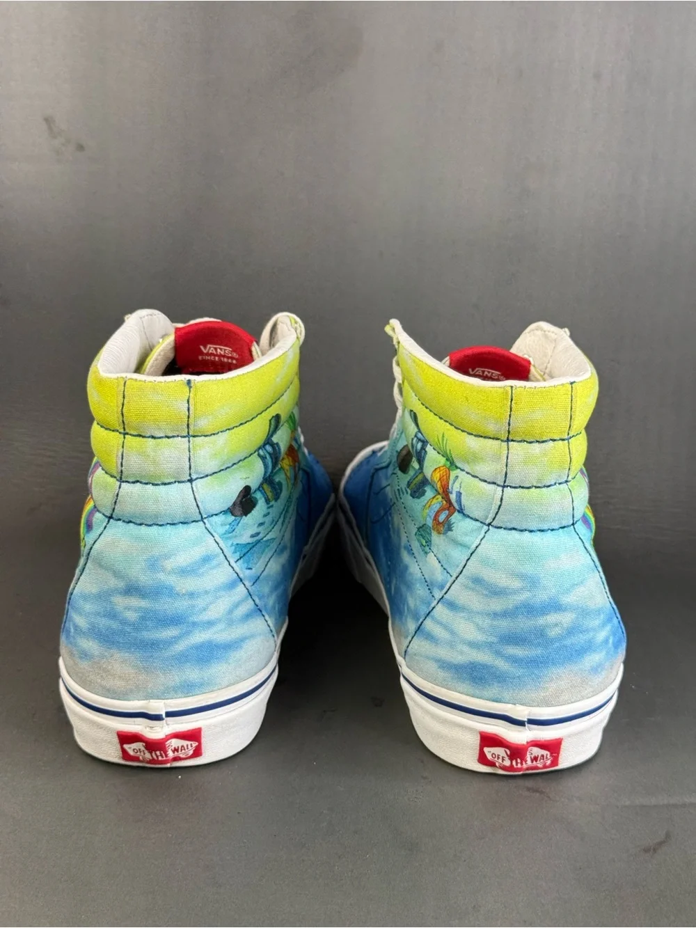 The Vans x SpongeBob Sk8-Hi 38 DX 'Imaginaaation' shoes men’s size 11.5